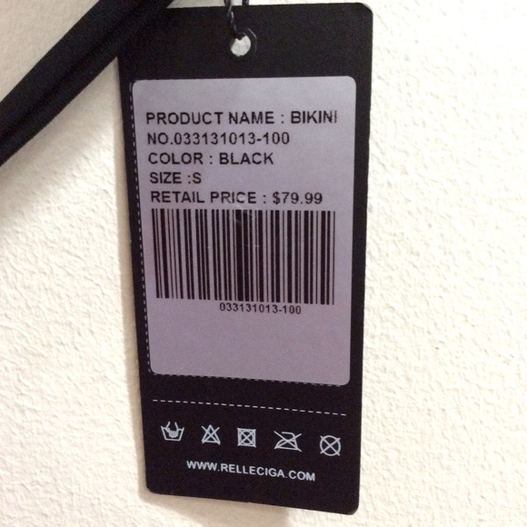NWT Relleciga triangle string bikini top - Picture 7 of 10